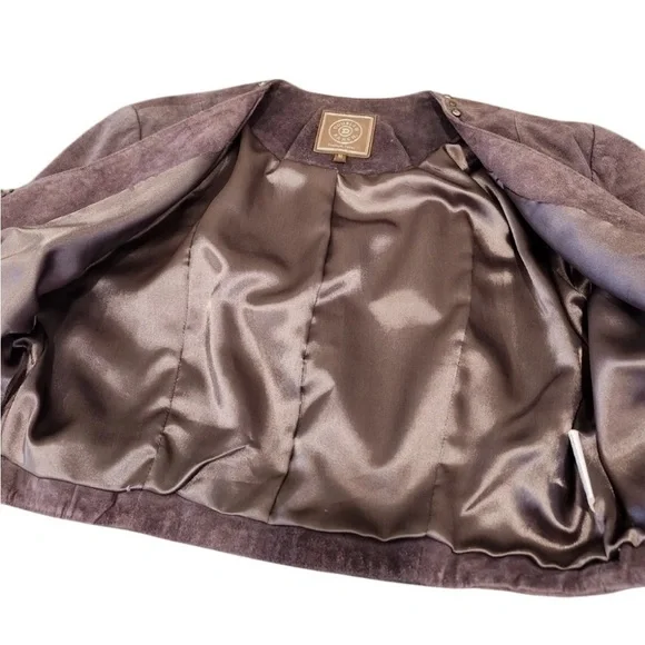Double D Ranch heavily embellished pocketed, Bolero suede jacket RARE